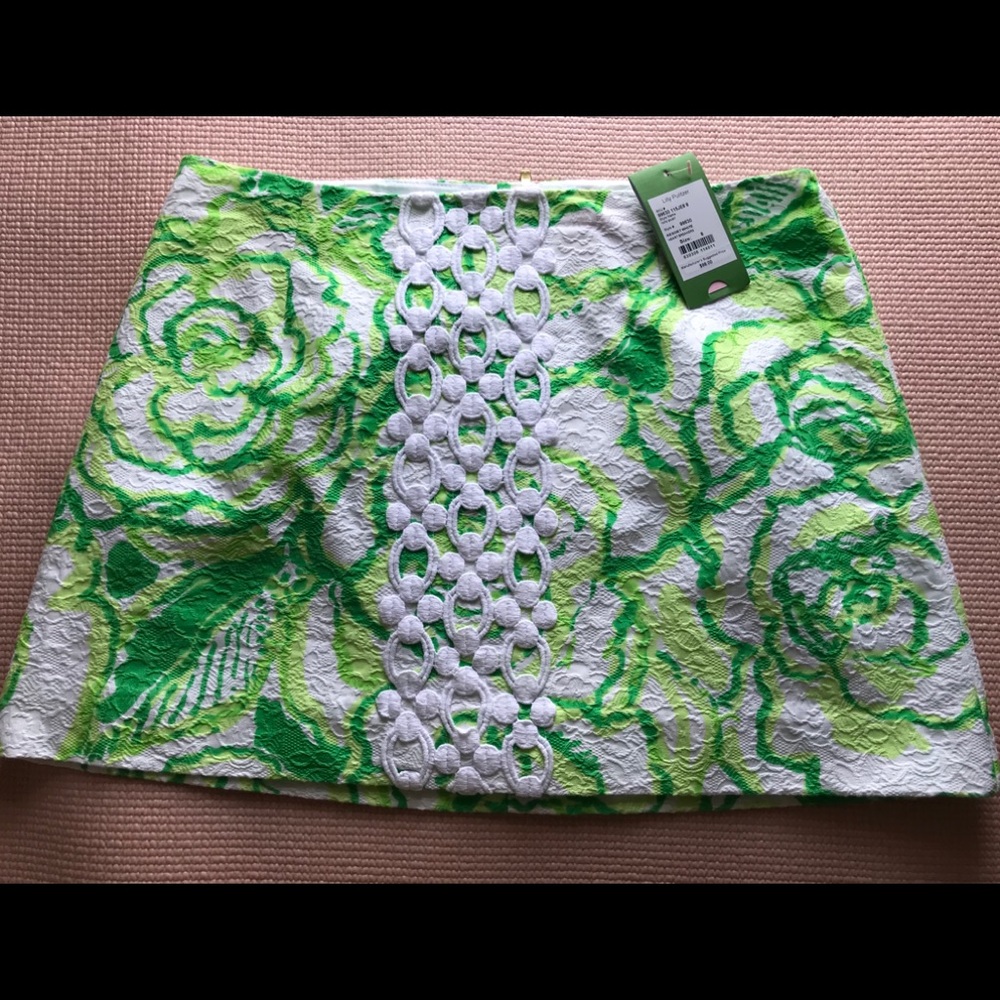NWT Lilly Pulitzer “Heart Breakers” Tate Skirt